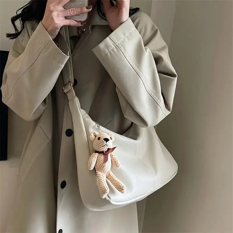 AURA CRESCENT | LEATHER CROSSBODY BAGS - Aura Carry