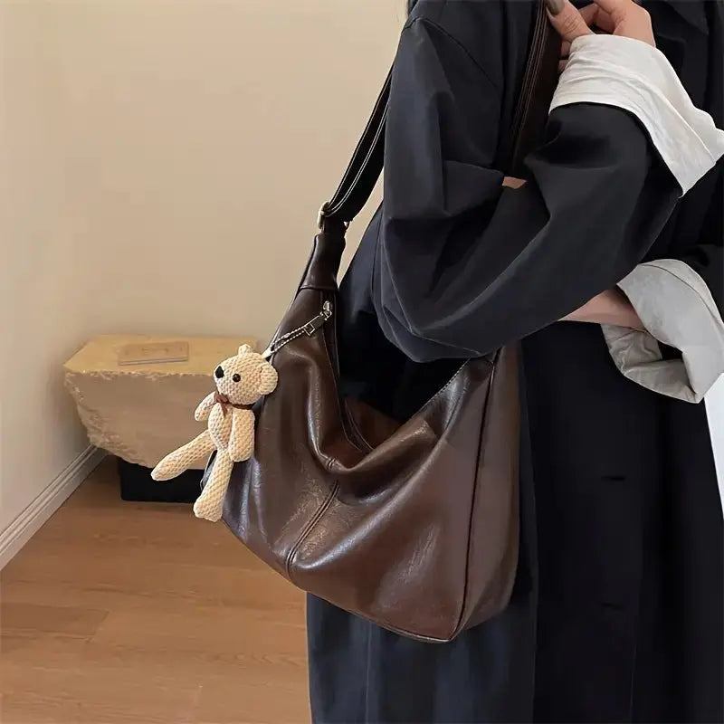 AURA CRESCENT | LEATHER CROSSBODY BAGS - Aura Carry