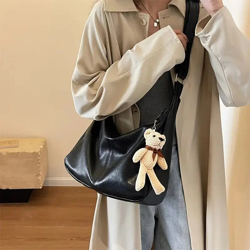 AURA CRESCENT | LEATHER CROSSBODY BAGS - Aura Carry
