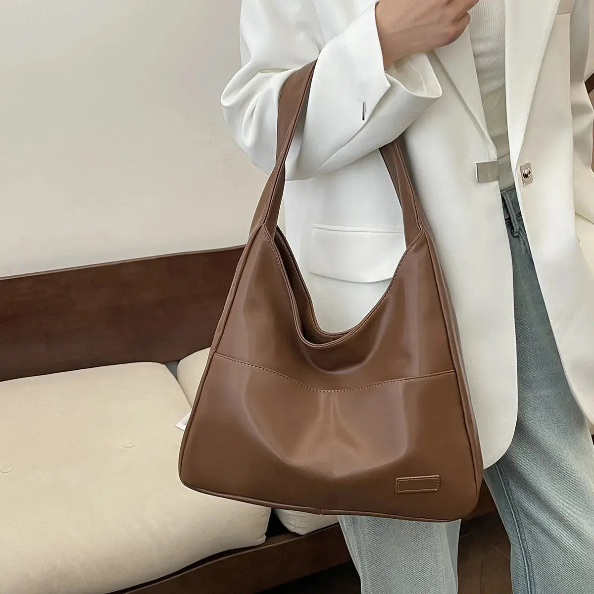 AURA CLASSIC | LEATHER HOBO BAGS My Store