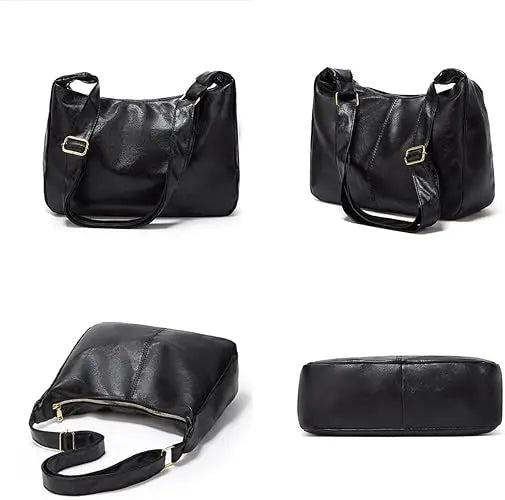 AURA CRESCENT | LEATHER CROSSBODY BAGS - Aura Carry