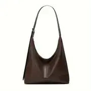 AURA LUNA | ZIPPER LEATHER SHOULDER BAG - Aura Carry