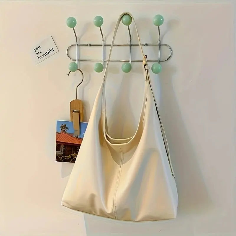 AURA LUNA | ZIPPER LEATHER SHOULDER BAG - Aura Carry